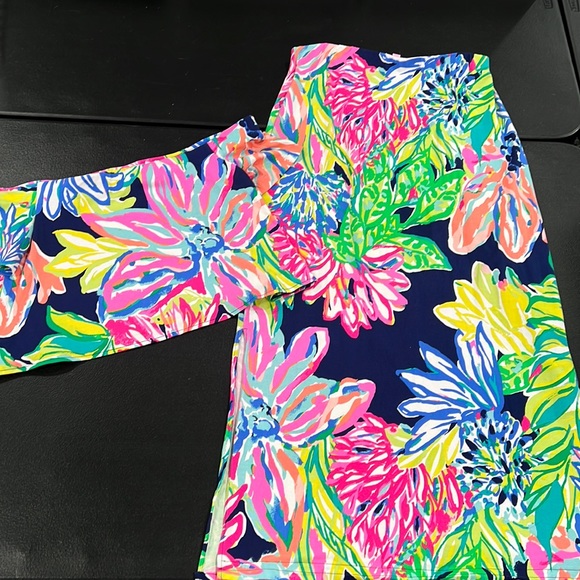 Lilly Pulitzer Other - 2 Piece Lilly Pulitzer skirt & top Large